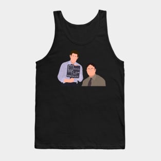 Office Jim and Dwight 0 Days Since Our Last Nonsense Meme Fan Art Tank Top